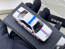 Load image into Gallery viewer, RM 1:64 White 100 C3 Police Classic Sedan Model Diecast Metal Car New Collection
