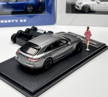 Load image into Gallery viewer, Liberty 1:64 Silver Panamera Turbo S Figure Sport Model Diecast Metal Car New Collection
