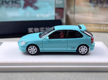 Load image into Gallery viewer, FH 1:64 Blue JDM Civic Type R EK9 Hatchback Sports Model Diecast Metal Car New Collection
