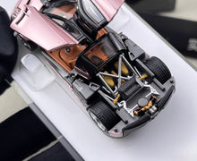 Load image into Gallery viewer, HKM 1:64 Rose Gold Huayra Coupe 2014 Racing Sports Model Diecast Metal Car New Collection
