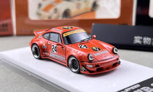 Load image into Gallery viewer, FS 1:64 Orange RWB 964 #24 Classic Sports Model Diecast Metal Car New Collection
