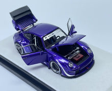 Load image into Gallery viewer, PGM 1:64 Purple RWB 993 Sports Open Model Diecast Metal Car New Collection
