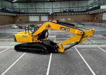 Load image into Gallery viewer, 1:76 Yellow JCB Construction Excavator Digger Model Diecast Metal New Collection
