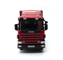 Load image into Gallery viewer, 1:76 Red Scania 94D 6 Wheel Delivery Truck Model Diecast Metal Car Box New Collection
