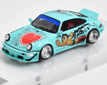 Load image into Gallery viewer, SH 1:64 Green 964 911 RWB Classic Sports Model Diecast Resin Car New Collection
