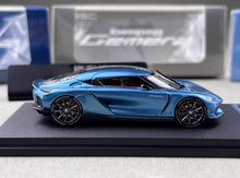Load image into Gallery viewer, BSC 1:64 Blue Gemera Coupe Sports Model Diecast Metal Car BN
