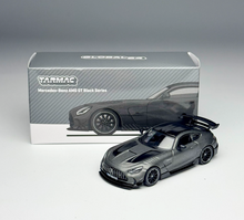 Load image into Gallery viewer, 1:64 Tarmac Gray GT Black Series BS Sports Model Diecast Metal Car New Collection
