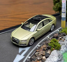 Load image into Gallery viewer, Masdi 1:64 Gold A8L D4 Luxury Sedan Sports Model Diecast Metal Car New Collection
