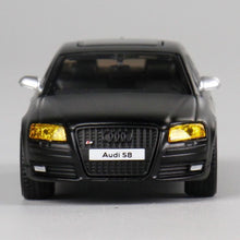 Load image into Gallery viewer, JKM 1:64 Matte Black S8 D3 Sedan Sports Model Diecast Metal Car New Collection

