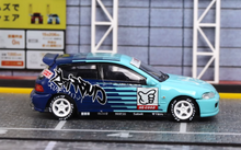 Load image into Gallery viewer, SW 1:64 JDM Blue EG6 Civic R Hatchback Sports Model Diecast Metal Car New
