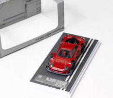 Load image into Gallery viewer, DCM 1:64 Red F40 Custom Racing Sports Model Diecast Metal Car New Collection
