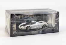 Load image into Gallery viewer, King 1:64 White Silver Rims Enzo Racing Sports Model Diecast Metal Car New Collection
