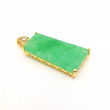 Load image into Gallery viewer, Nature Jade Green Pendant Necklace Gift Jewelry charm Blessing Lucky New Fortune

