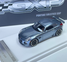Load image into Gallery viewer, MK 1:64 HEC Blue Solstice GXP Coupe Sports Model Diecast Metal Car New Collection
