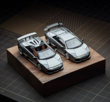 Load image into Gallery viewer, PK 1:64 Grey Murcielago LP640 Coupe Sports Open Model Diecast Metal Car New Collection
