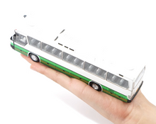 Load image into Gallery viewer, XCARTOYS 1:64 BFC6120 Green Luxury Tourism Bus Model Toy Diecast Metal Car BN
