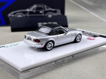 Load image into Gallery viewer, ATS 1:64 Silver Miata MX-5 Roadster Sports Model Diecast Metal Car New Collection
