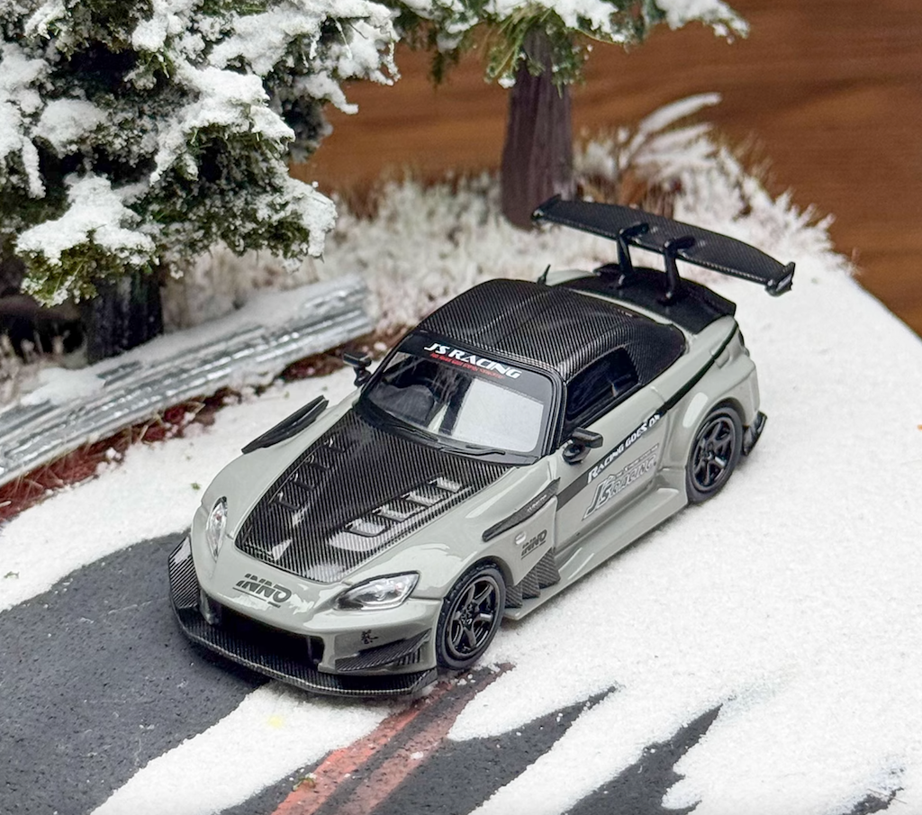 Inno 1:64 Hongkong Salon S2000 Js Racing Sports Model Diecast Metal Car New Collection