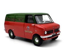 Load image into Gallery viewer, 1:76 Red Christmas Bedford Mini Van Sport Classic Model Diecast Metal Car New Collection
