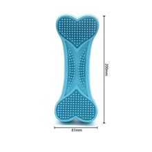Load image into Gallery viewer, Dog Pet Toys Chew Rubber Bone Pet Play Fetch Dental Cleansing Durable Squeaky BN
