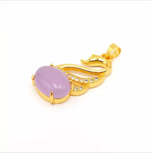 Load image into Gallery viewer, Nature Jade Swan Pendant Necklace Gift Jewelry charm Blessing Lucky Jewelry new

