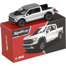 Load image into Gallery viewer, SC 1:64 Silver F150 Raptor Pickup Truck Sports Model Diecast Metal Car New Collection
