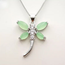 Load image into Gallery viewer, Nature Jade Draganfly Pendant Necklace Gift For Woman Jewelry charm Blessing A
