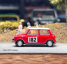 Load image into Gallery viewer, GCD 1:64 Morris Mini Cooper S Rallye #182 Sports Model Diecast Metal Car New Collection
