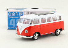 Load image into Gallery viewer, CCA 1:43 VW T1 Van Mini Bus Classic Sports Model Toy Diecast Metal Car BN
