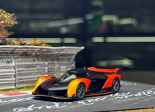 Load image into Gallery viewer, CM 1:64 Orange Black Solus GT V10 Sports Model Diecast Metal Car New Collection
