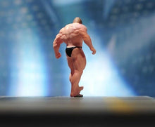 Load image into Gallery viewer, 1:64 Painted Figure Model Miniature Resin Diorama Sand Muscle Man Sexy Girl Lady

