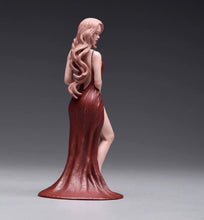 Load image into Gallery viewer, 1:24 Painted Figure Model Miniature Resin Diorama Red Dining Dress Beauty Woman
