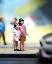 Load image into Gallery viewer, 1:64 Painted Unpainted Figure Model Miniature Resin Diorama Sand Brother Sister
