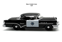 Load image into Gallery viewer, 1:87 1955 Century Patrol Police Classic Sedan Model Diecast Metal Car New
