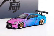 Load image into Gallery viewer, Fuji 1:64 Plating Pink GTR R35 Pandem Rocket Bunny Model Diecast Metal Car New Collection
