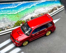 Load image into Gallery viewer, Fiberrun 1:64 HEC Red Forester SG9 STI SUV Sports Model Diecast Metal Car New Collection
