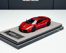 Load image into Gallery viewer, HH 1:64 Red Black Stripe 458 Speciale Sports Model Diecast Resin Car New Collection
