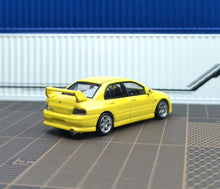 Load image into Gallery viewer, Masdi 1:64 JDM Yellow Lancer Evo VIII 8 Sports Model Diecast Metal Car Box New Collection

