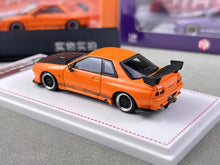 Load image into Gallery viewer, FH 1:64 Orange Skyline GTR R32 Top Secret Sports Model Diecast Metal Car New Collection
