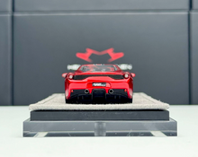 Load image into Gallery viewer, HH 1:64 Red Black Stripe 458 Speciale Sports Model Diecast Resin Car New Collection
