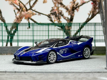 Load image into Gallery viewer, LT 1:64 Blue FXXK EVO Super Racing Sports #27 Model Diecast Metal Car New Collection

