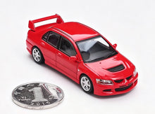 Load image into Gallery viewer, Masdi 1:64 JDM Red Lancer Evo VIII 8 Sports Model Diecast Metal Car Box New Collection
