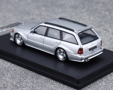 Load image into Gallery viewer, Mortal 1:64 Silver S124 MODEII EVO2 Sports Wagon Model Diecast Metal Car New Collection
