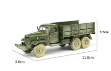 Load image into Gallery viewer, XCARTOYS 1:64 Military FAW CA30 Delivery Truck Dirty Model Diecast Metal Car

