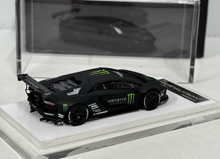 Load image into Gallery viewer, Onemodel 1:64 Black LP700 Aventador LB Monster Sports Model Diecast Resin Car
