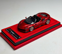 Load image into Gallery viewer, ART 1:64 Red SF90 Convertible Racing Sports Model Diecast Resin Car New
