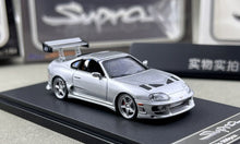 Load image into Gallery viewer, FS 1:64 Silver Supra A80 Targa Convertible Sports Model Diecast Metal Car New Collection
