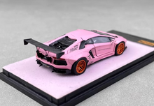 Load image into Gallery viewer, PGM 1:64 Pink LBWK Aventador LP700-4 Sports Model Diecast Metal Car New Collection
