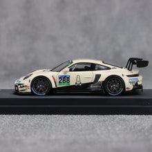 Load image into Gallery viewer, SR 1:64 Beige 911 GT3 R #288 Racing Sports Model Diecast Metal Car New Collection
