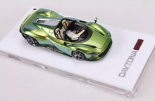 Load image into Gallery viewer, SUHE 1:64 Green SP3 Daytona Convertible Sports Model Diecast Resin Car New Collection
